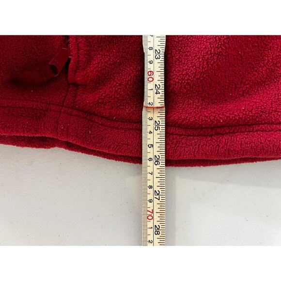 Columbia Full Zip Fleece Jacket, Crimson, Alabama Logo, Women's Large - Picture 6 of 7